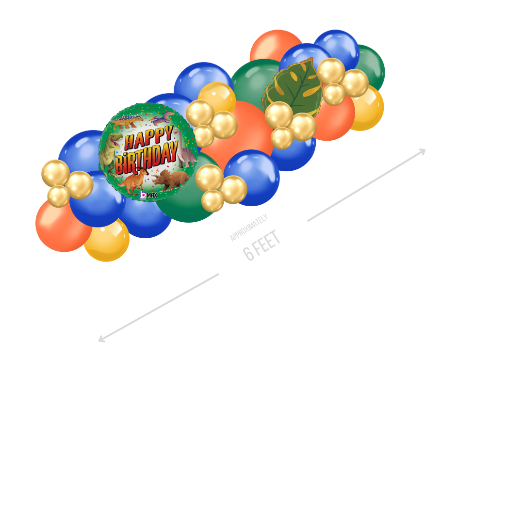 Dinosaurs Fancy Garland Small (1)