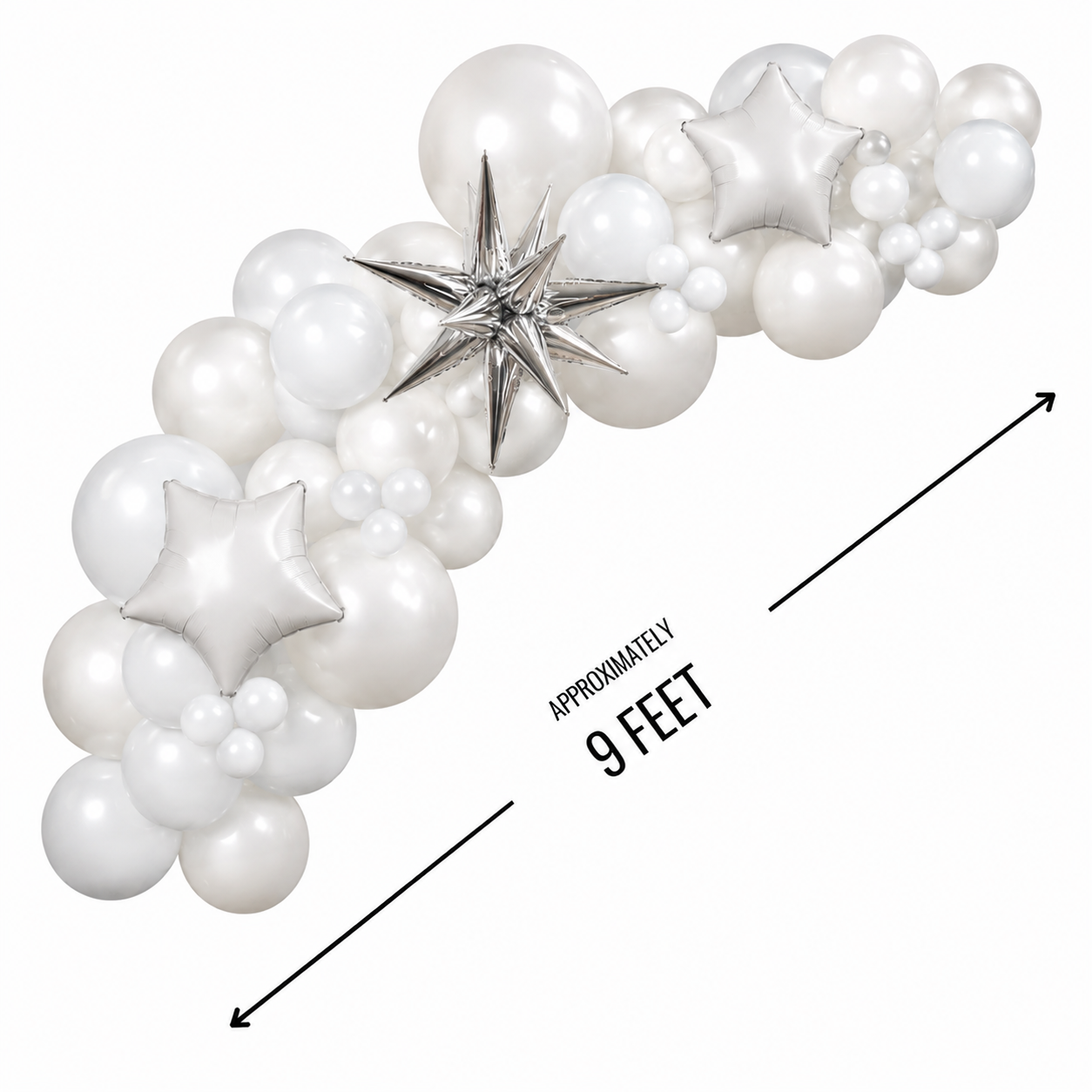 White Garland - Fancy - Image 4