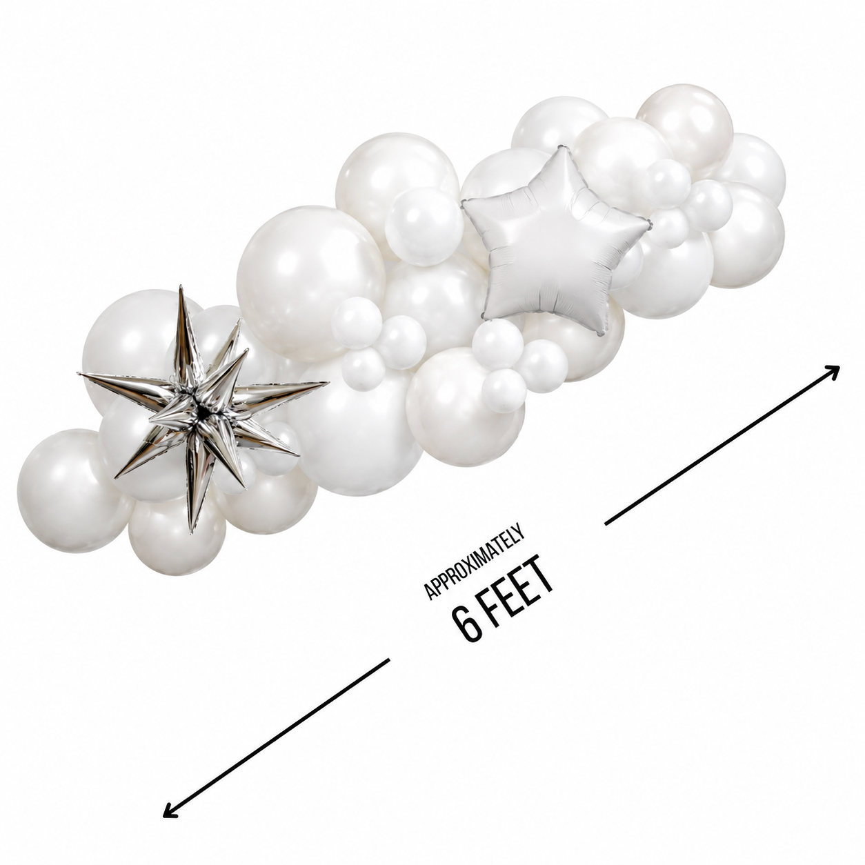 White Garland - Fancy - Image 3