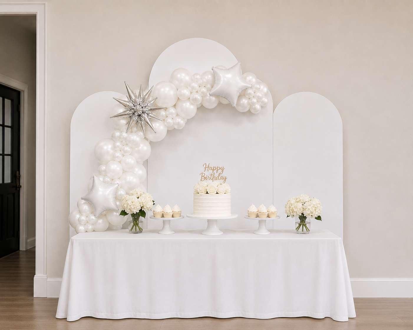 White Garland - Fancy - Image 2