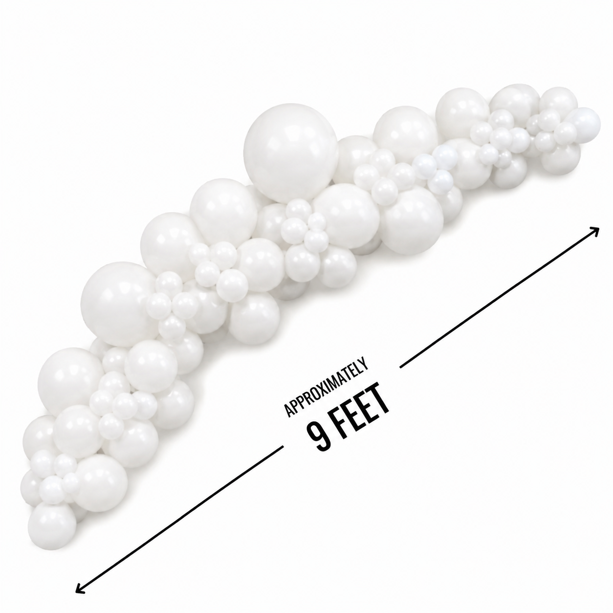 White Garland - Simple - Image 4