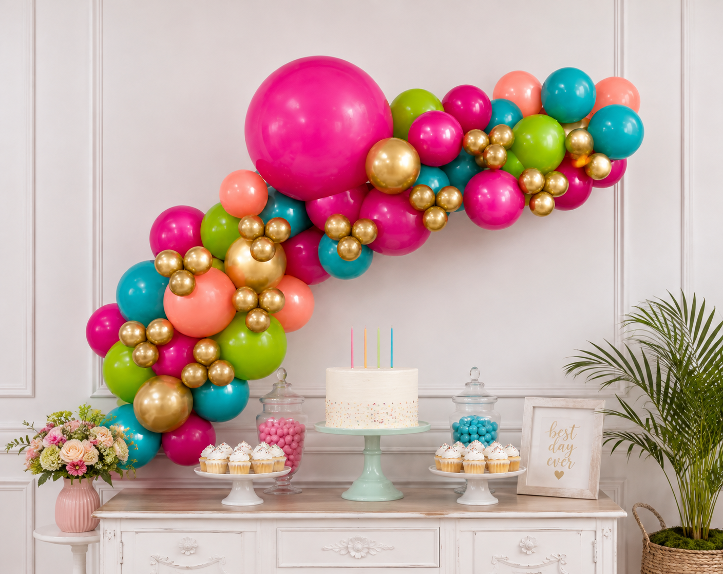 California Vibes Garland - Simple - Image 2