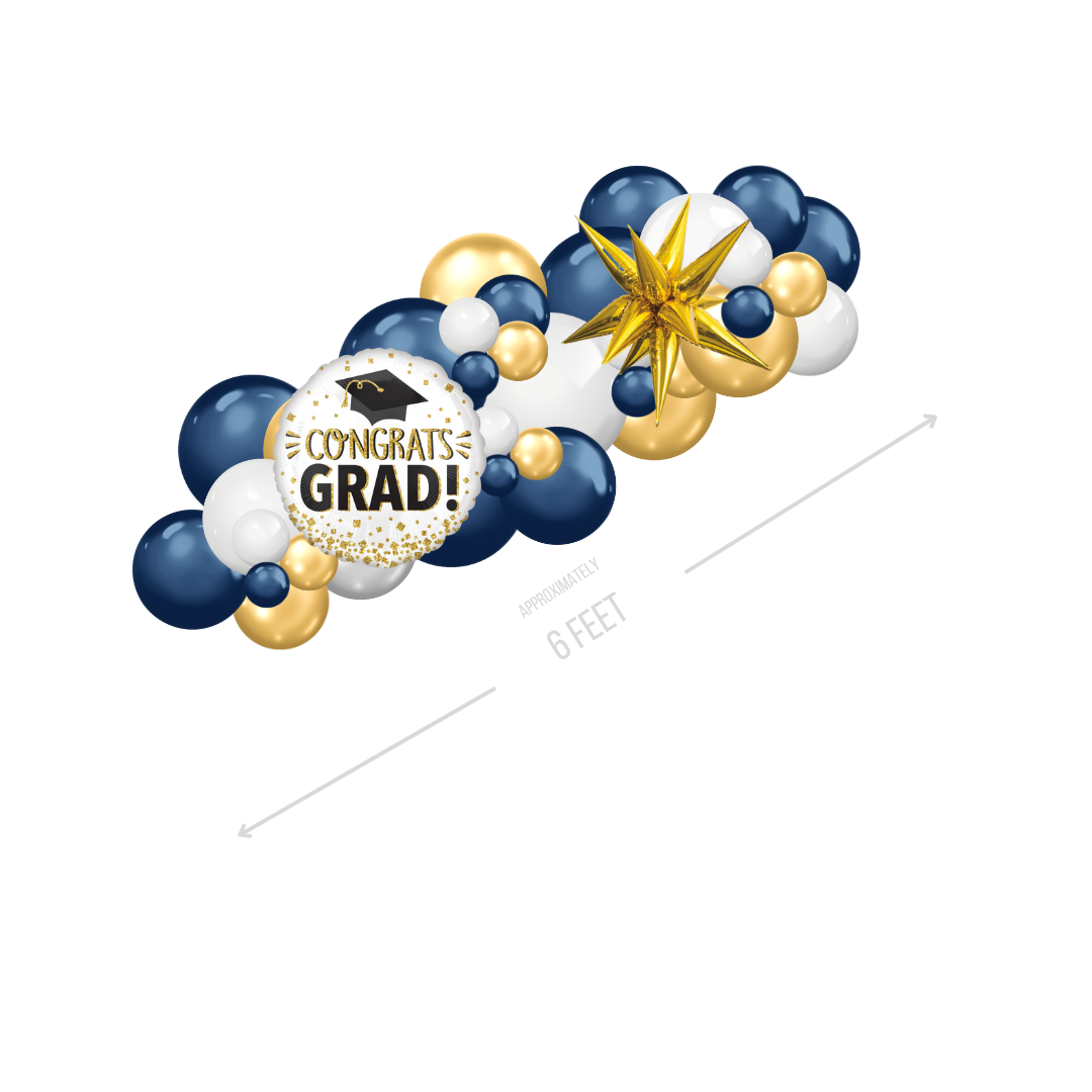 Congrats Grad Fancy Garland Small (1)