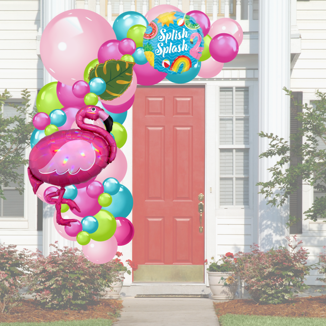 Let's Flamingle Simple Garland Large BG (2)