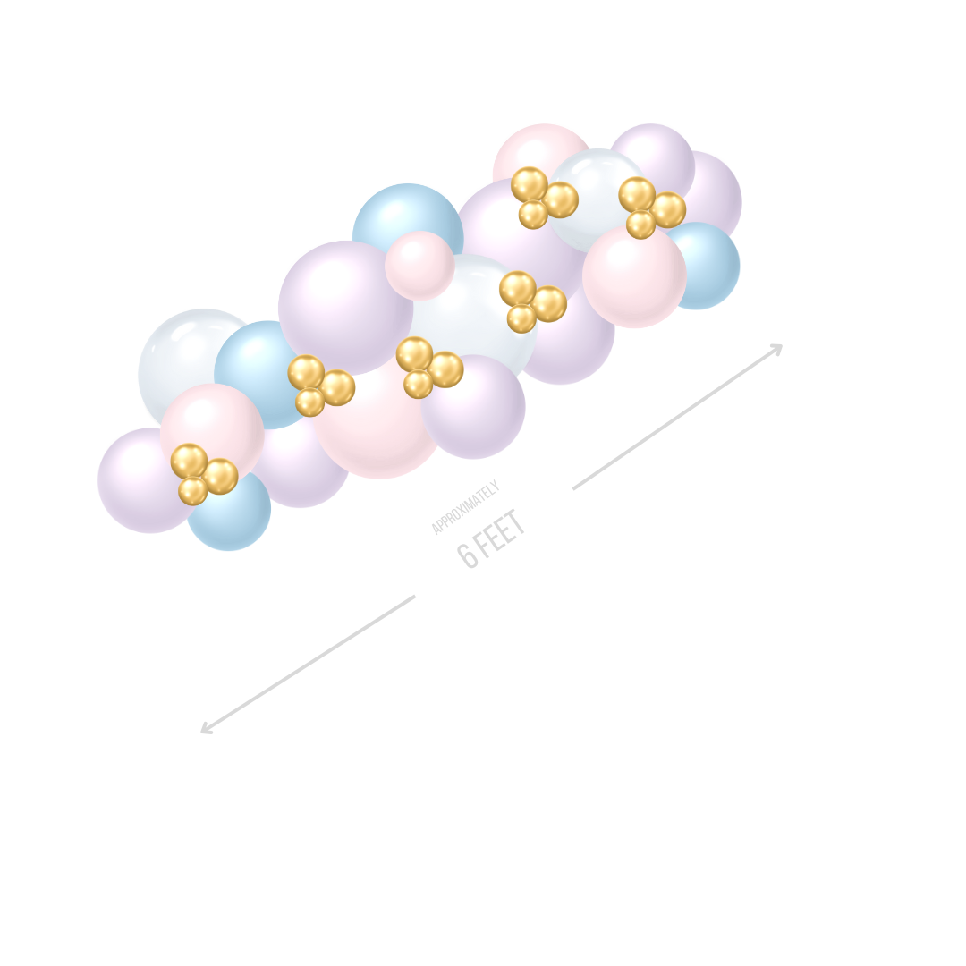 Pastel Unicorn Simple Garland Small (3)