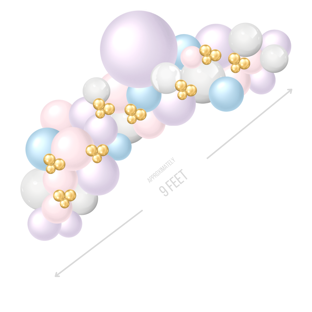 Pastel Unicorn Simple Garland Large (1)