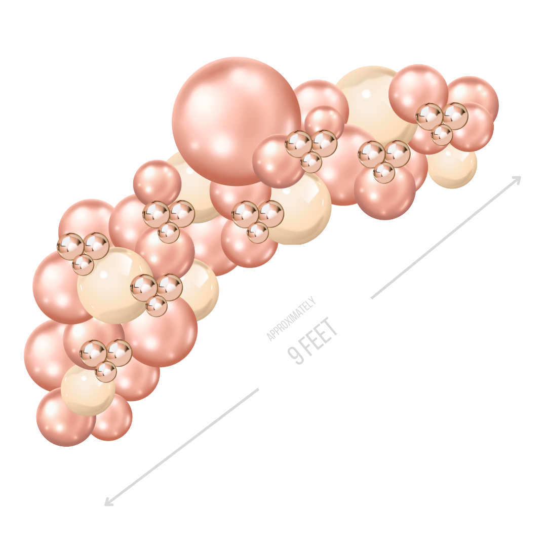 Rose Gold Simple Garland Large (2)