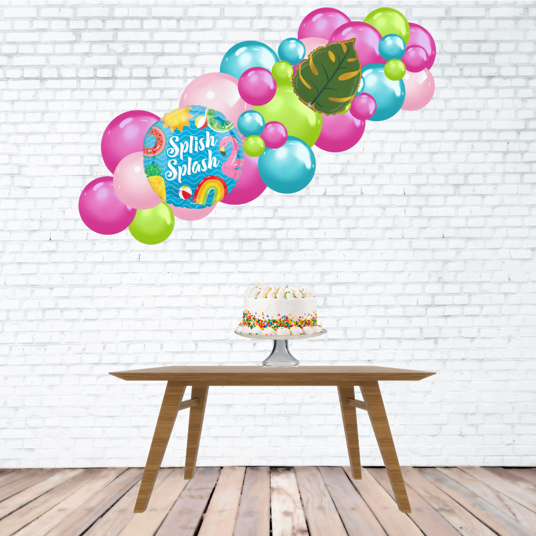 Let's Flamingle Fancy Garland Small BG (2)