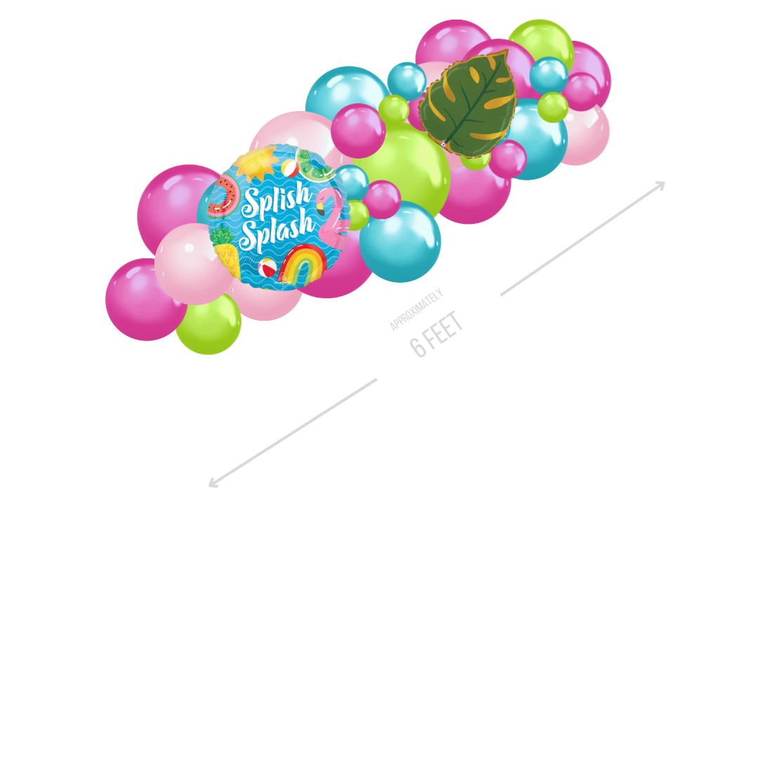 Let's Flamingle Fancy Garland Small (2)