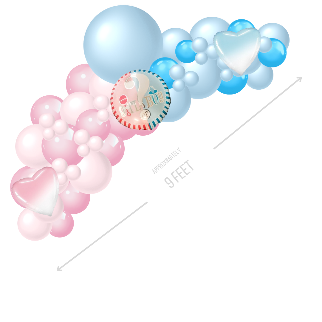 Gender Reveal Fancy Garland Large (2)