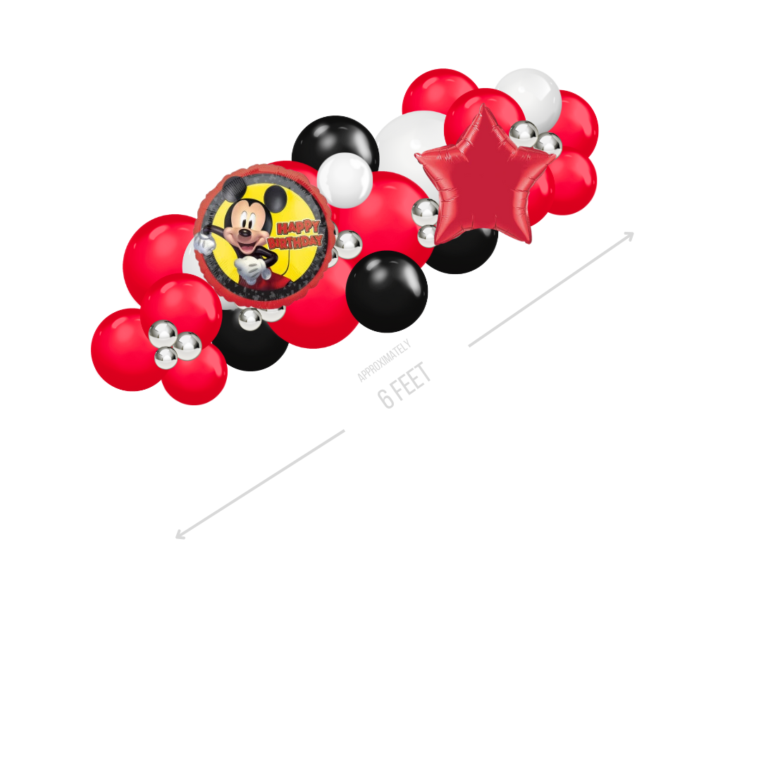 Mickey Mouse Fancy Garland Small (2)