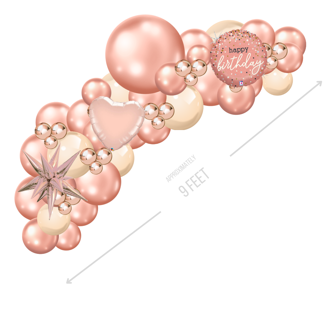 Rose Gold Fancy Garland Large (2)