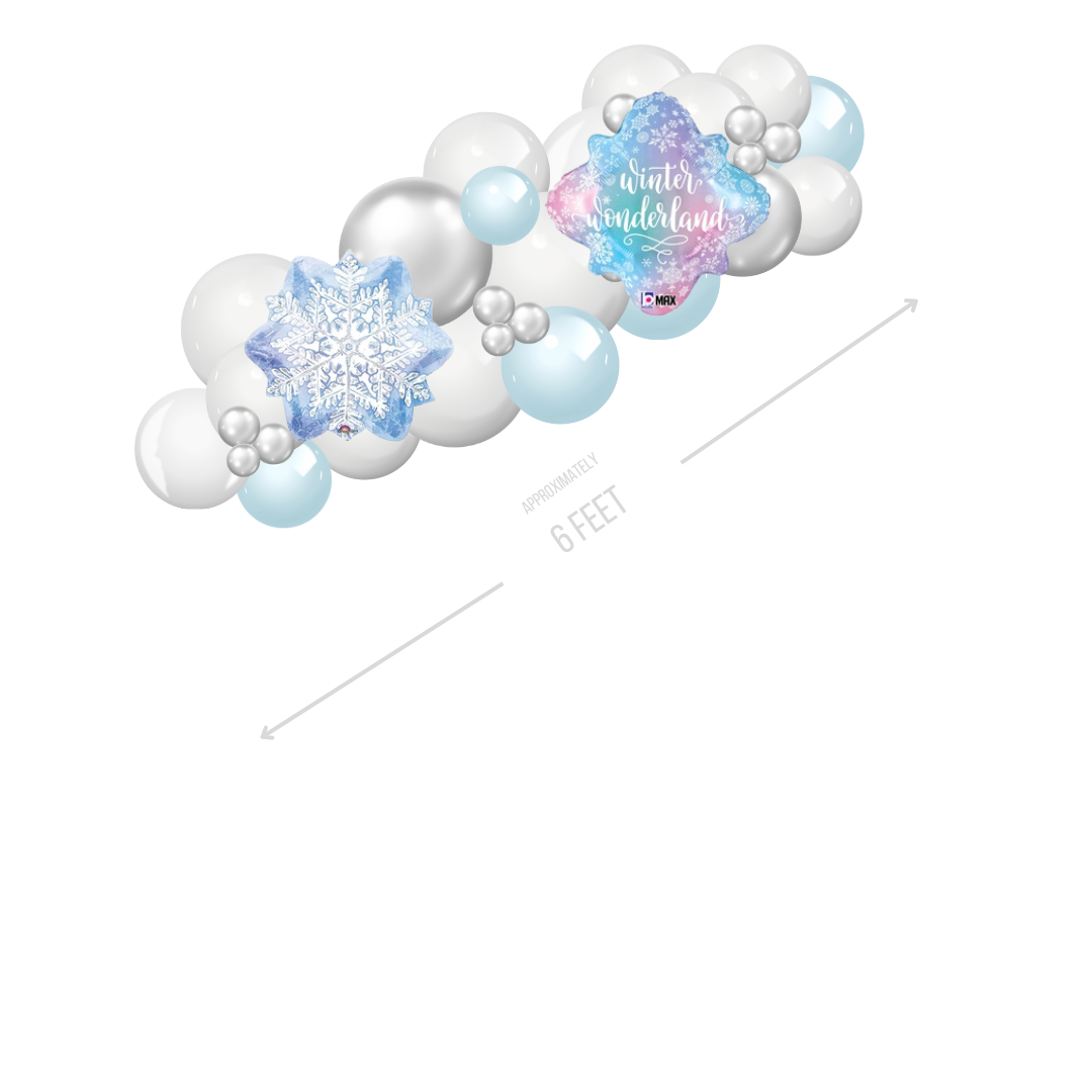 Winter Wonderland Fancy Garland Small (1)