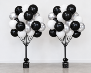 Black and White Loose Balloons