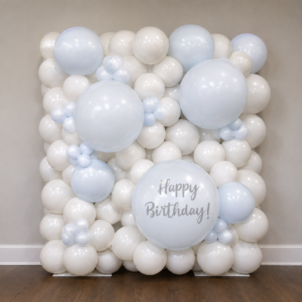White Balloon Wall - Simple - Image 2