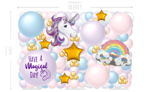 Pastel Unicorn Wall Fancy Large (1)