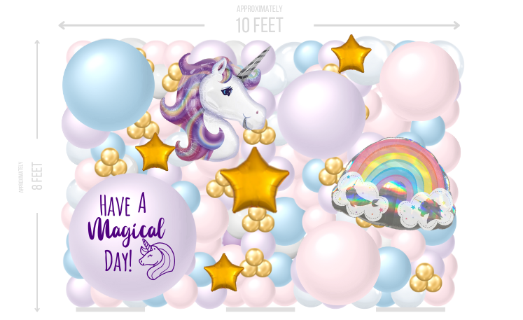 Pastel Unicorn Wall Fancy Large (1)