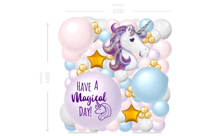 Pastel Unicorn Wall Fancy Small (1)