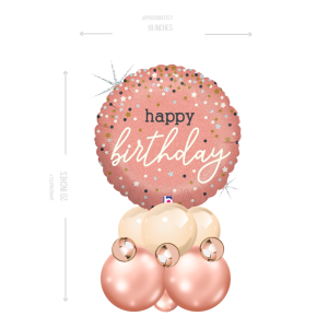 Rose Gold Centerpiece (2)