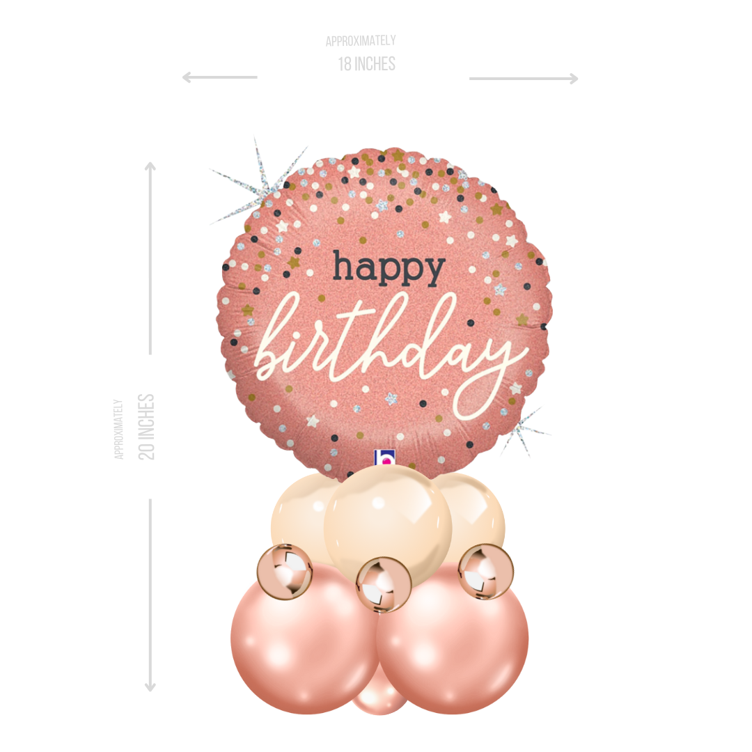 Rose Gold Centerpiece (2)