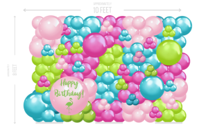 Let's Flamingle Wall Simple Large (1)