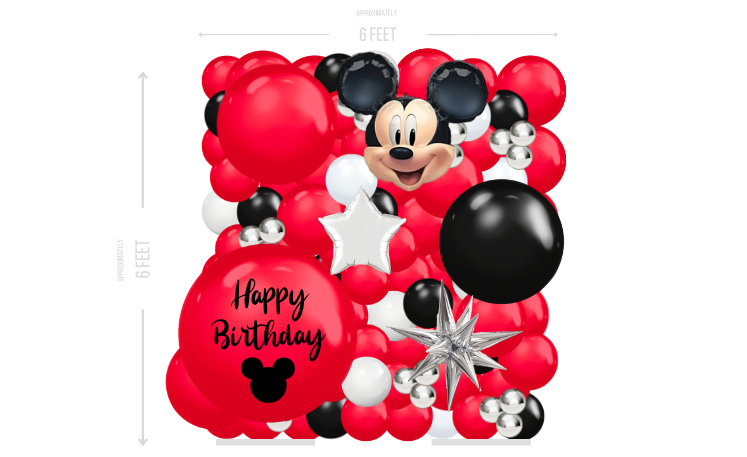 Mickey Mouse Wall Fancy Small (1)