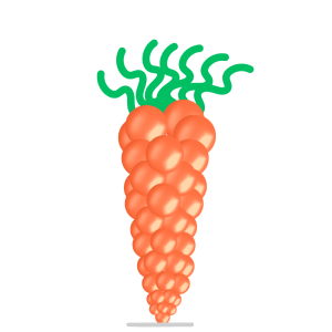 Easter Carrot Column Single