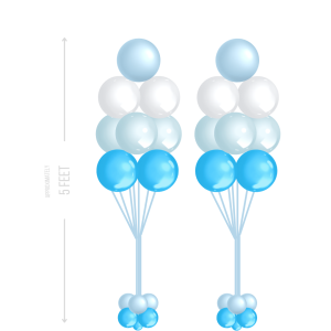Baby Boy Simple Bouquets - Large (Pair) or Small (Set of 3)