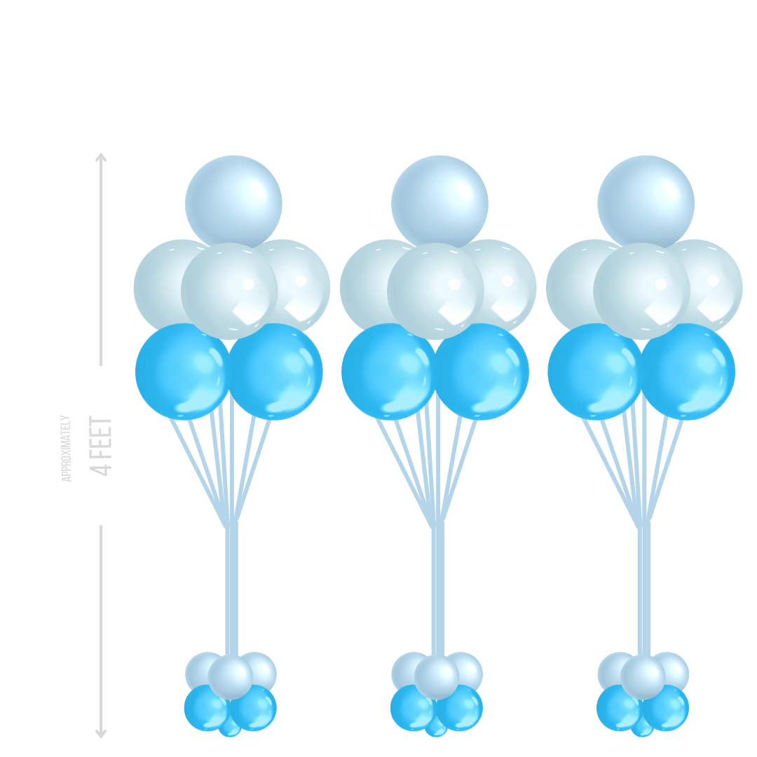 Baby Boy Simple Bouquets - Large (Pair) or Small (Set of 3) - Image 4