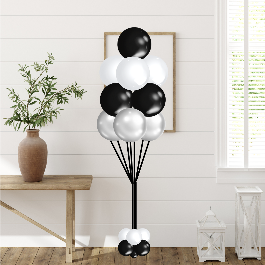 Black and White Simple Bouquet LG BG