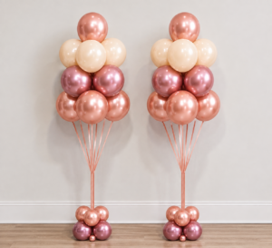 Rose Gold Simple Bouquet - Large (Pair) or Small (Set of 3)
