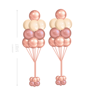 Rose Gold Simple Bouquet - Large (Pair) or Small (Set of 3)