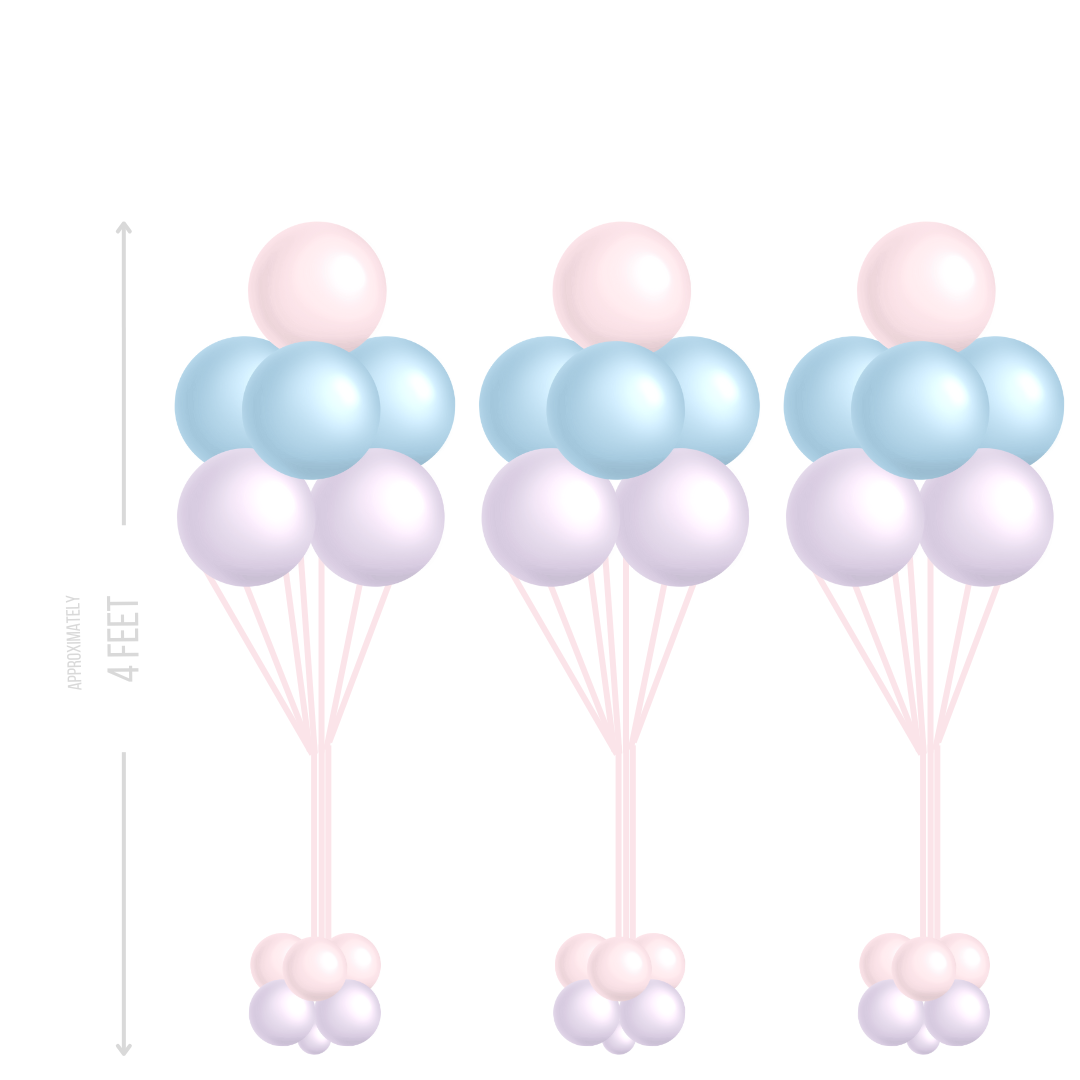 Pastel Unicorn Simple Bouquet - Large (Pair) or Small (Set of 3) - Image 4