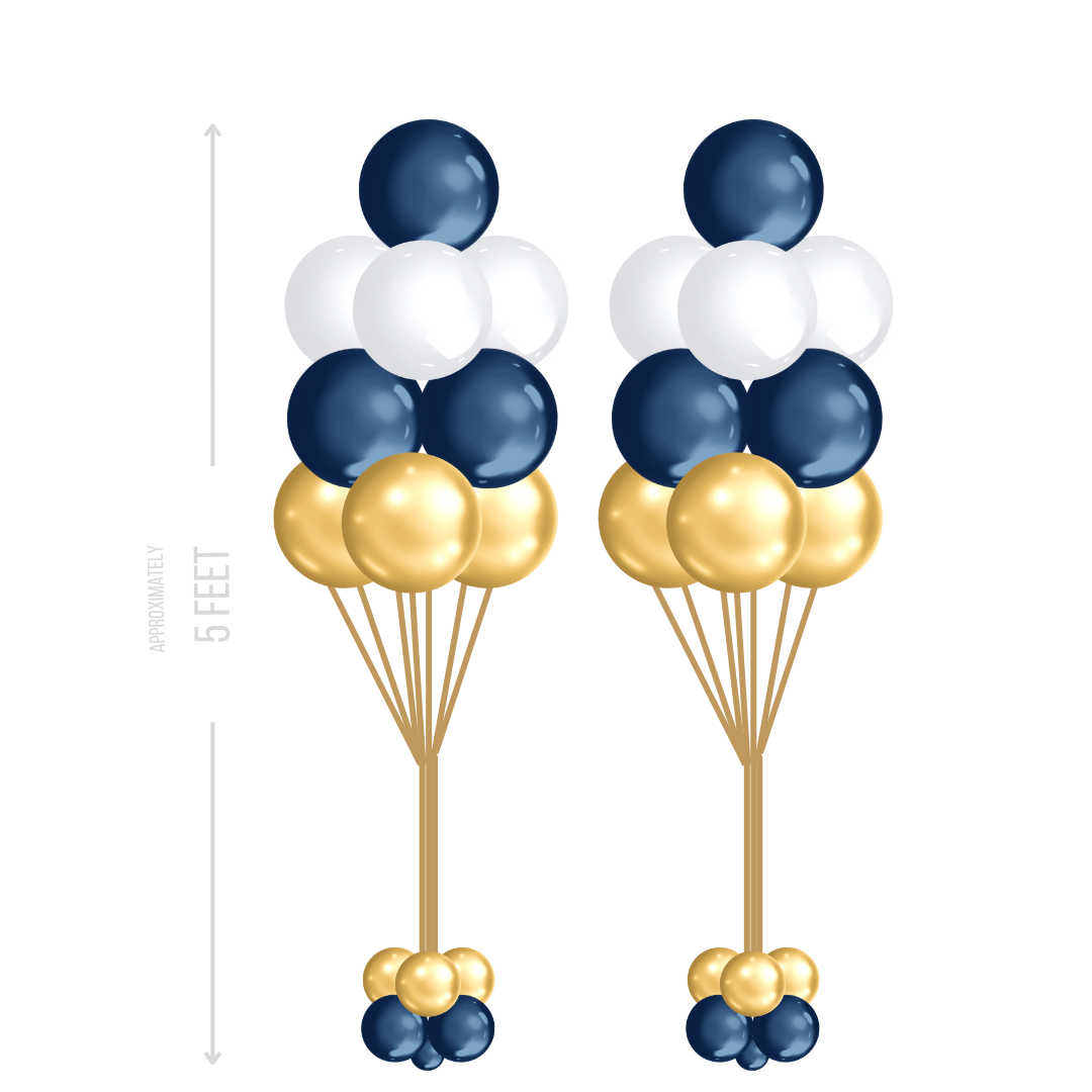 Congrats Grad Simple Bouquet - Large (Pair) or Small (Set of 3)