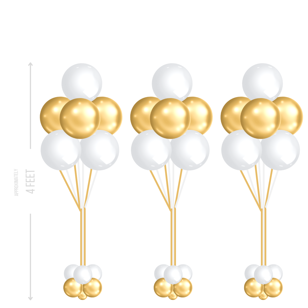 Champagne and Diamonds Simple Bouquet - Large (Pair) or Small (Set of 3) - Image 4