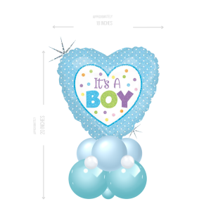Baby Boy Centerpiece