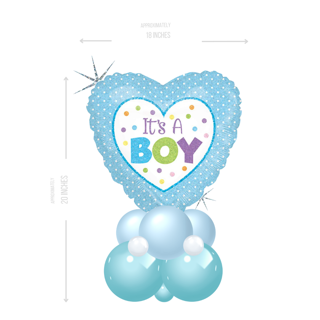 Baby Boy Centerpiece