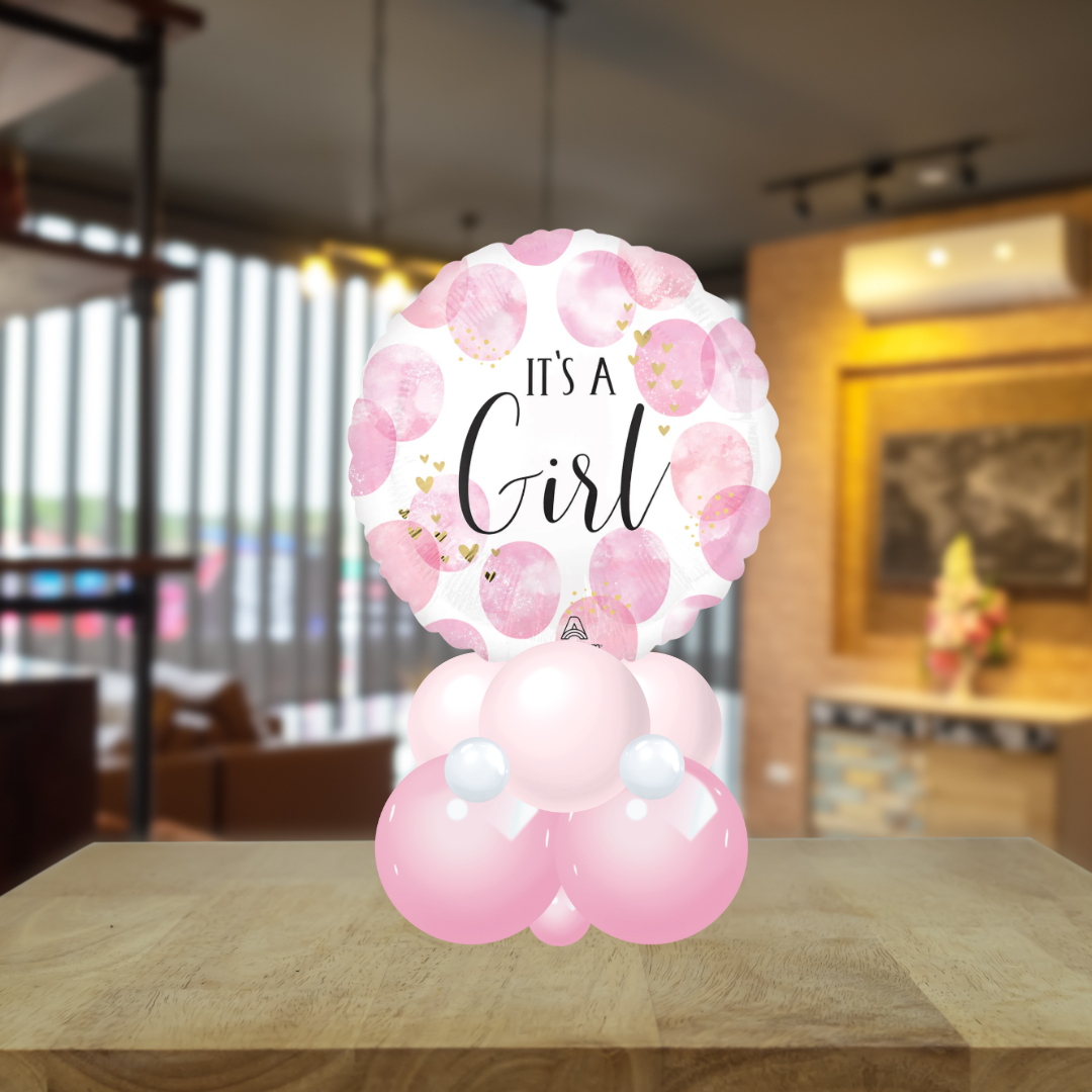 Baby Girl Centerpiece BG