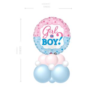 Gender Reveal Centerpiece