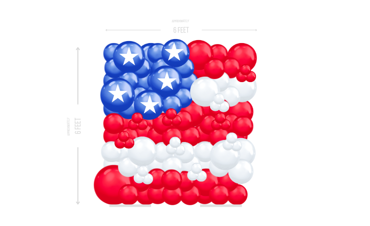 All American Wall Simple Small