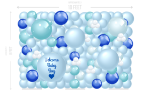 Baby Boy Wall Simple Large