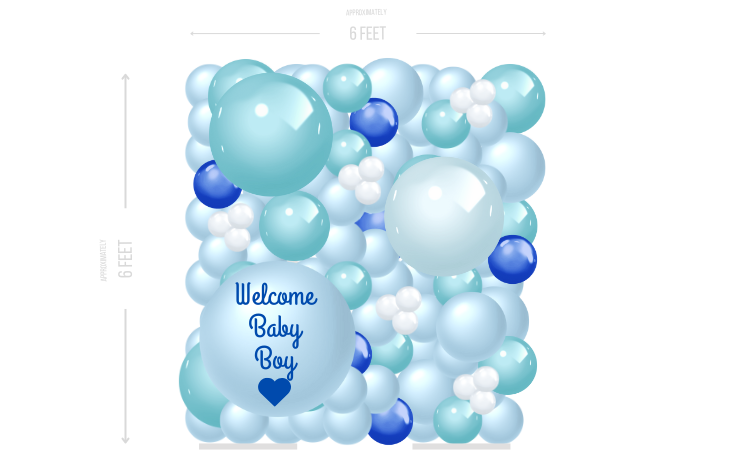 Baby Boy Wall Simple Small