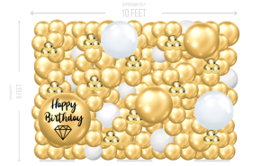 Champagne Wall Simple Large