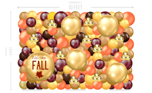 Fall Wall Simple Large