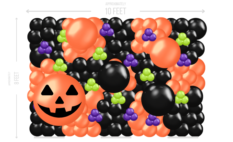 Halloween Wall Simple Large