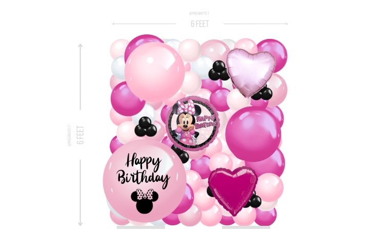 Minnie Mouse Wall Fancy Small