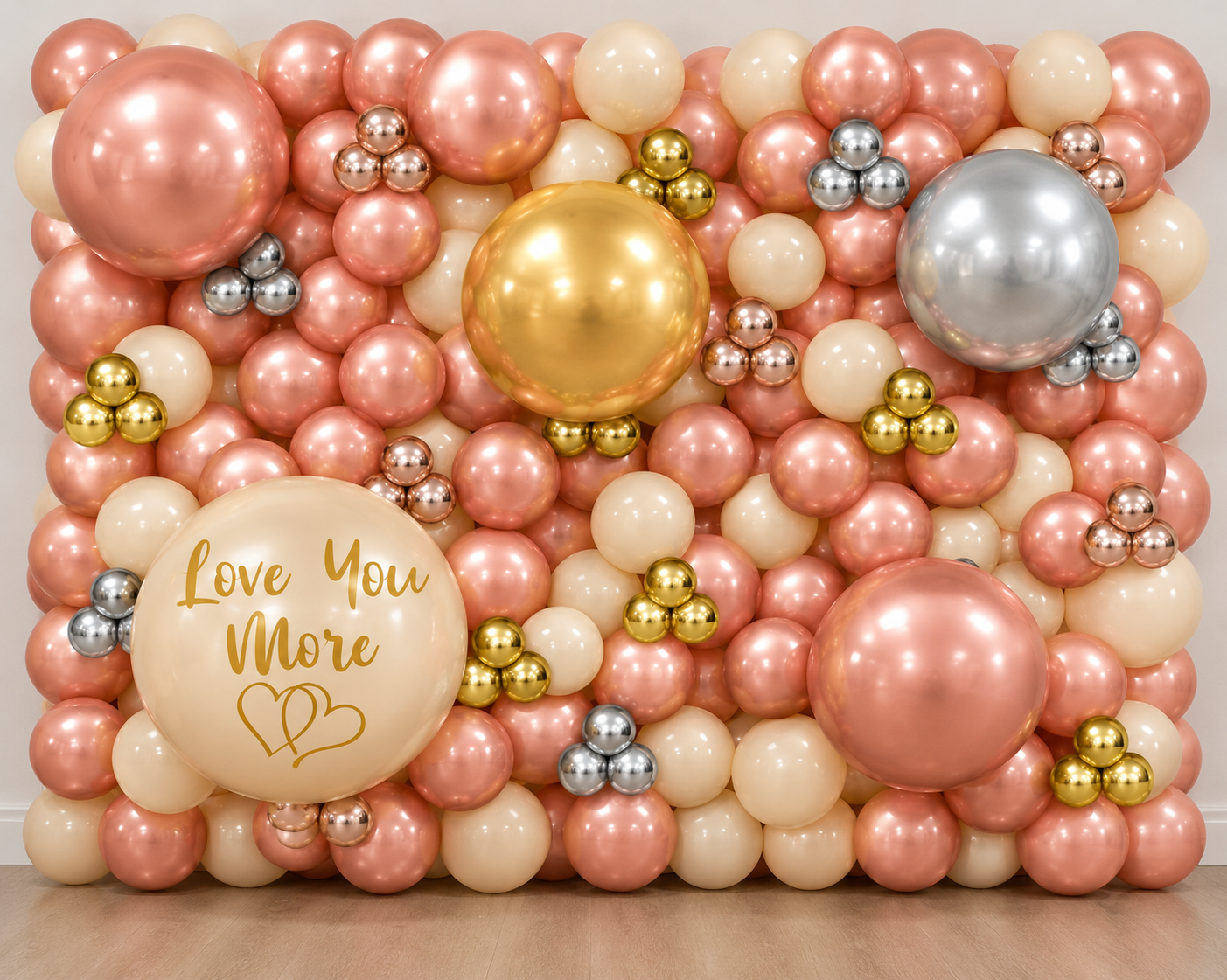 Marry Me Balloon Wall - Simple