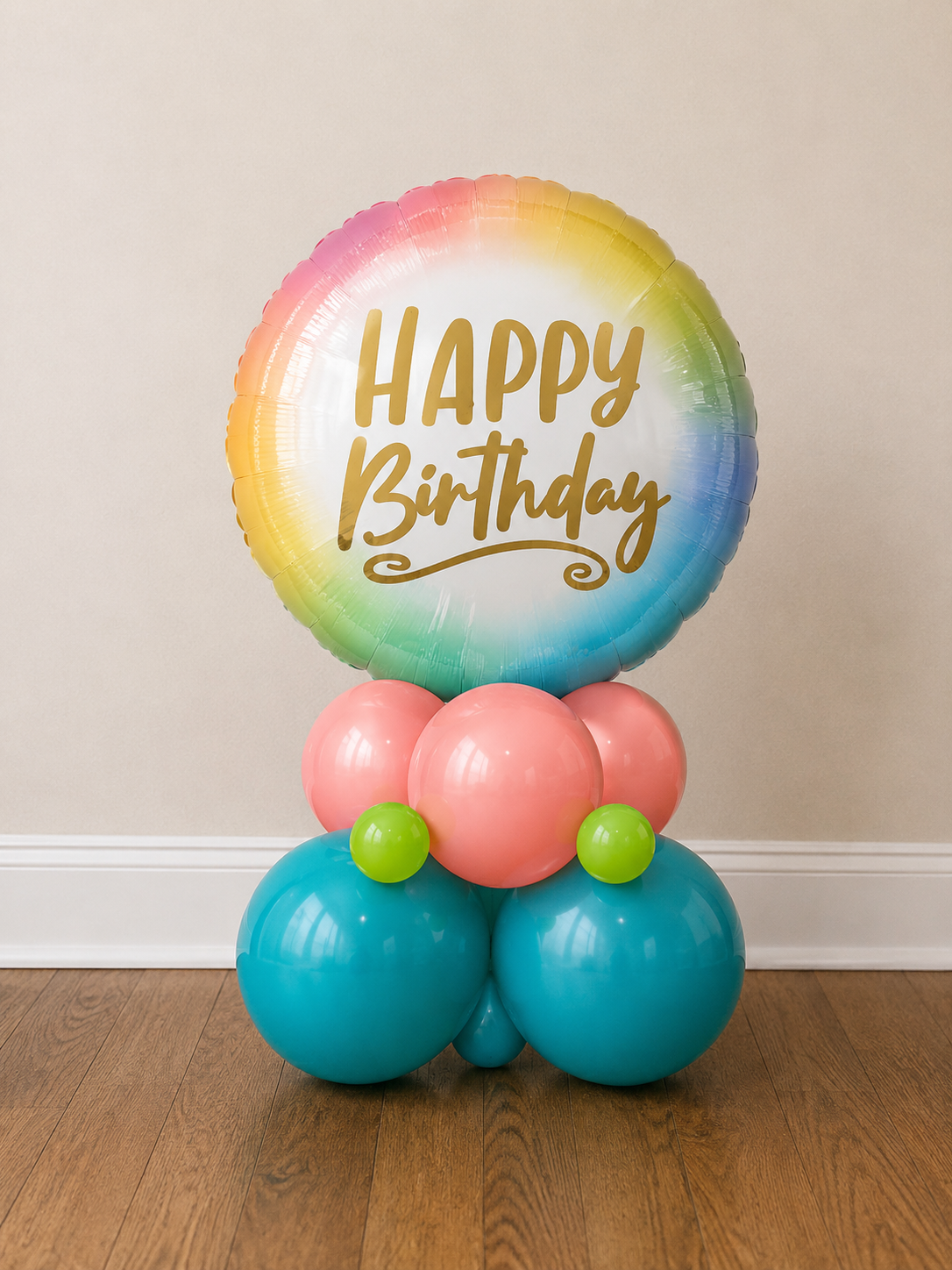 California Vibes Balloon Centerpiece