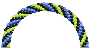 Video Game Spiral Arch - 20ft or 30ft